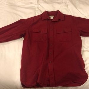 Ll Bean red flannel